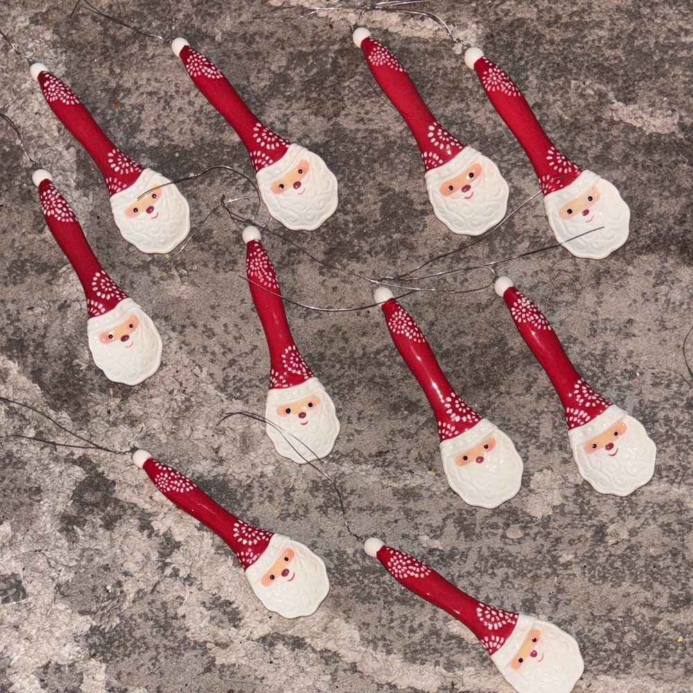 Santa Claus Christmas Ornaments